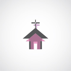 church icon vector