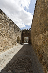 Fototapeta na wymiar Segovia Roman Aqueduct
