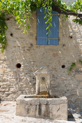 Water tap in France