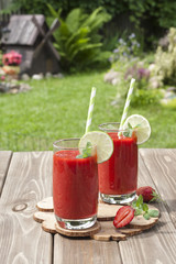 Strawberry smoothie