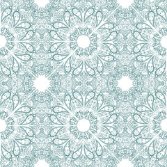Lace seamless texture. Seamless pattern. Floral lightning ornament. Abstract geometric kaleidoscope seamless background.
