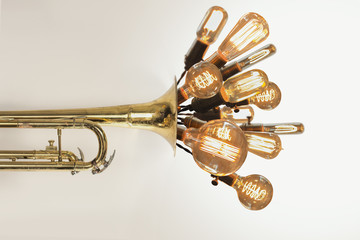 Edison Lightbulbs Trumpet