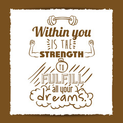 Encourage quotes design