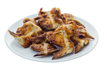 Grilled chicken wings