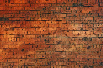 Brown Colored Brick Wall