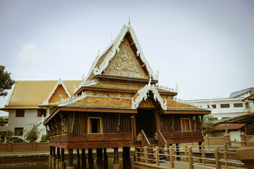 Wat Mahathat Yasothon June 2 2015:"Places of worship and temple art of Thailand" Yasothon,Thailand