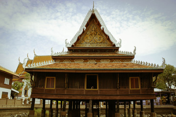 Obraz premium Wat Mahathat Yasothon June 2 2015:
