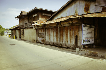 Yasothon June 2 2015:"Old Town Yasothon City" Yasothon,Thailand