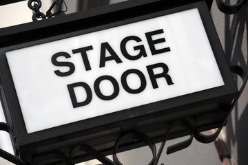 Stage Door sign © david_franklin