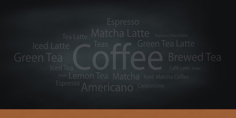 beverage and coffee background