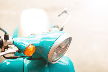 Chiandmai, Thailand - June 28 : scooter - American classics on Jun