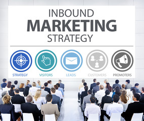 Inbound Marketing Strategy Commerce Solution Concept