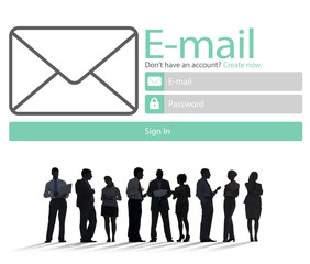 Email Online Messaging Social Media Internet Concept
