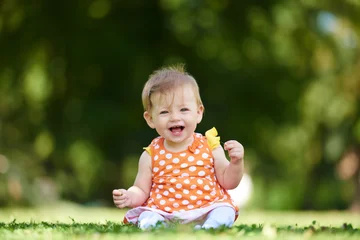 Fototapeten baby in park © .shock