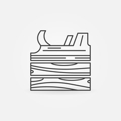 Jack-plane vector icon