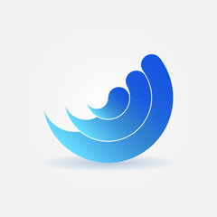 Wave icon or logo