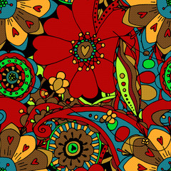 vintage floral pattern