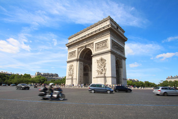 France / Paris - Arc de triomphe de l'Étoile