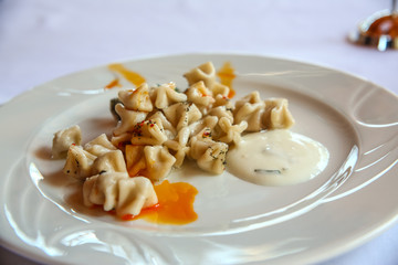 Turkish dumplings