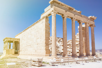 Fototapeta premium part of acropolis in athenes