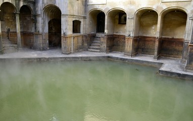 Architecture from old spa in Bath