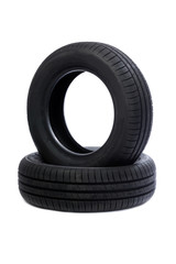 Two Car tire isolated