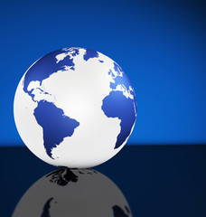 International Business Globe World Map