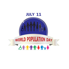 World population day vector
