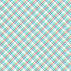 Pastel Tablecloth Multiply Colors Pattern