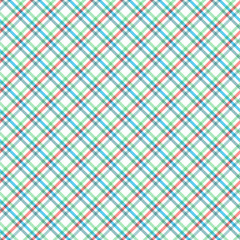 Pastel Tablecloth Multiply Colors Pattern