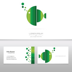 Abstract Creative concept vector image logo of real estate for