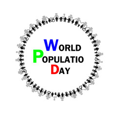 World population day vector