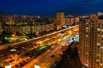 panoramic view of big city