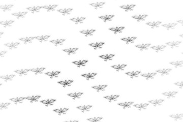 pattern Smoke, Abstract black