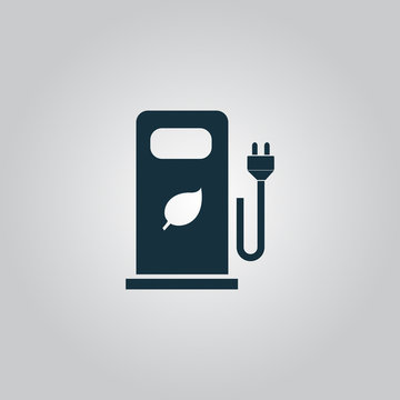Electric car charging station or Bio fuel petrol
