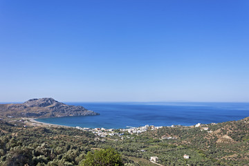 Bay near Plakias, Crete, Greece.