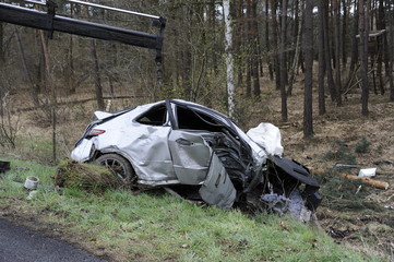 Schwerer Unfall mit PKW