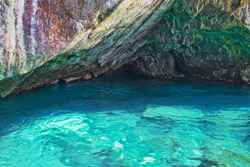 Fototapeta na wymiar Capri Grüne Grotte