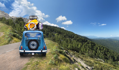 Sur la route des vacances
