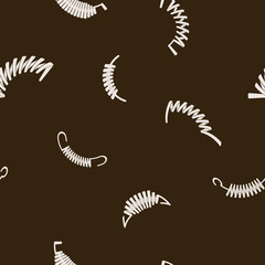 Seamless background with Springs for your design
