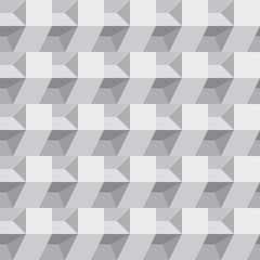 Vector black and white seamless pattern. Monochrome ornament stylish background. Vector repeating texture. Modern graphic design