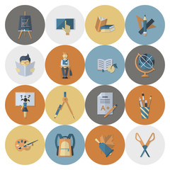 School and Education Icons