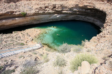 Oman sinkhole
