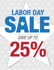 Labor Day Sale sign