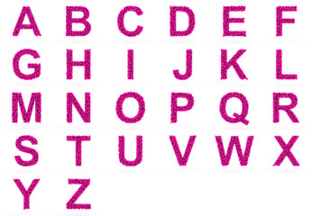 The alphabet of tennis balls.