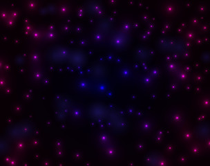 Colorful stripes on a dark background. Vector illustration for your business presentations