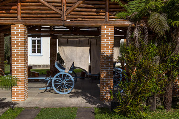 Fototapeta premium Garagem da carroça.