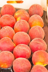 Ripe peaches
