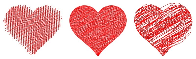 Scribble | Herzen Set