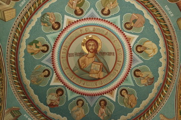Jesus and twelve apostles